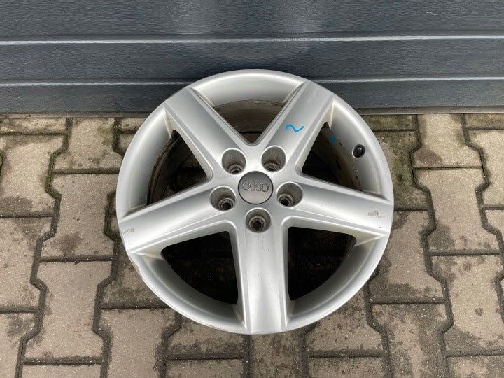 1x Alufelge 17 Zoll 7.5" 5x112 4F0601025K Audi Rim Wheel FEL4292171565bz