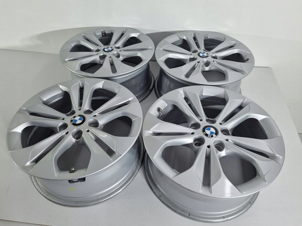 4x Alufelge 17 Zoll 7.5" 5x112 52ET Glanz Silber 6856065 BMW X1 F48 Rim Wheel FEL9346748548vc