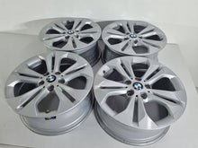 Load image into Gallery viewer, 4x Alufelge 17 Zoll 7.5" 5x112 52ET Glanz Silber 6856065 BMW X1 F48 Rim Wheel FEL9346748548vc