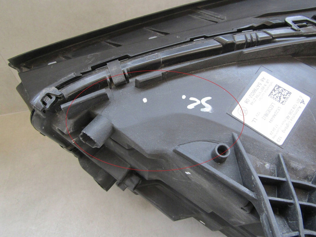 Frontscheinwerfer BMW 5 5A798D2 LED Rechts Scheinwerfer Headlight SCH2104543123qw