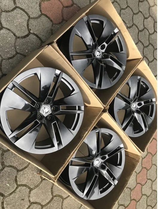 4x Alufelge 19 Zoll 8.0" 5x112 45ET 5LA601025B Skoda Superb I Rim Wheel FEL9232056907uc