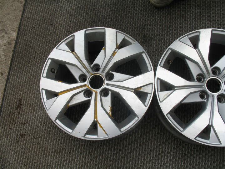 1x Alufelge 16 Zoll 6.5" 5x112 41ET Glanz Schwarz 3G0601025AL VW Passat FEL9602357176pu