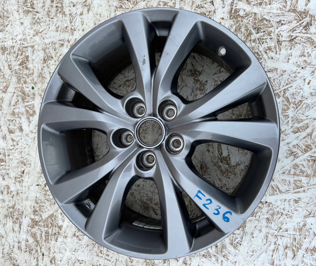 1x Alufelge 18 Zoll 7.0" 5x114.3 45ET Glanz 9965787080 Mazda Cx-30 Rim Wheel