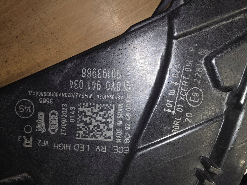 Frontscheinwerfer Audi A3 8Y0941034 Full LED Rechts Scheinwerfer Headlight