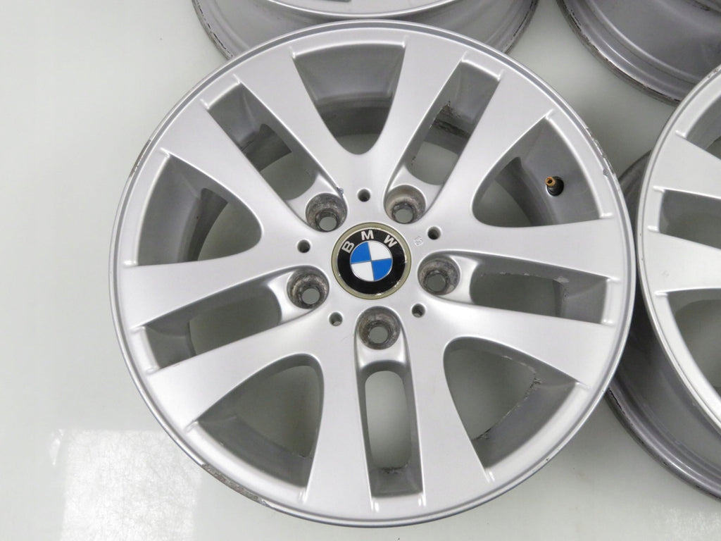 4x Alufelge 16 Zoll 7.0" 5x120 34ET Glanz Silber 6775595 BMW 3 E46 E90 Rim Wheel FEL1485150535jg