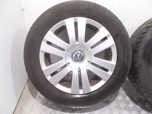 4x Alufelge 16 Zoll 7.0" 5x112 45ET Glanz Silber 3C0601025B Audi I Passat FEL5510379382ta