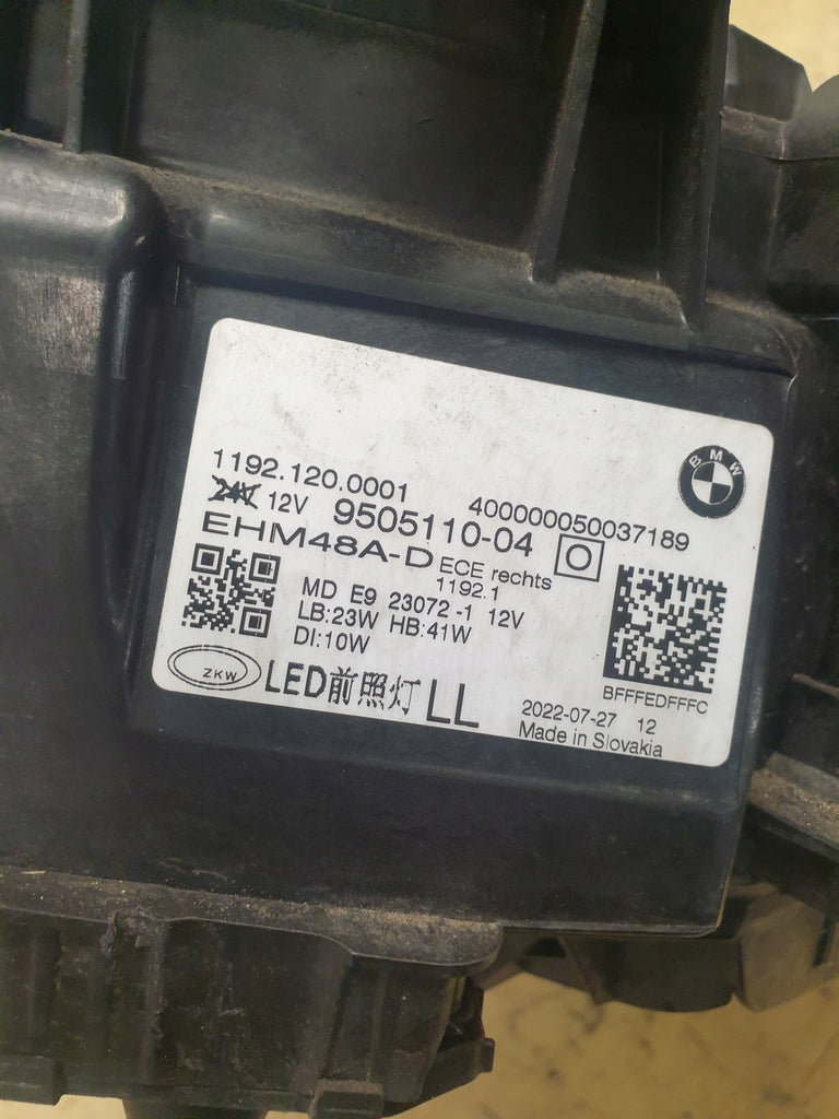 Frontscheinwerfer BMW 4 G22 9505110-04 LED Rechts Scheinwerfer Headlight SCH2531114323bv