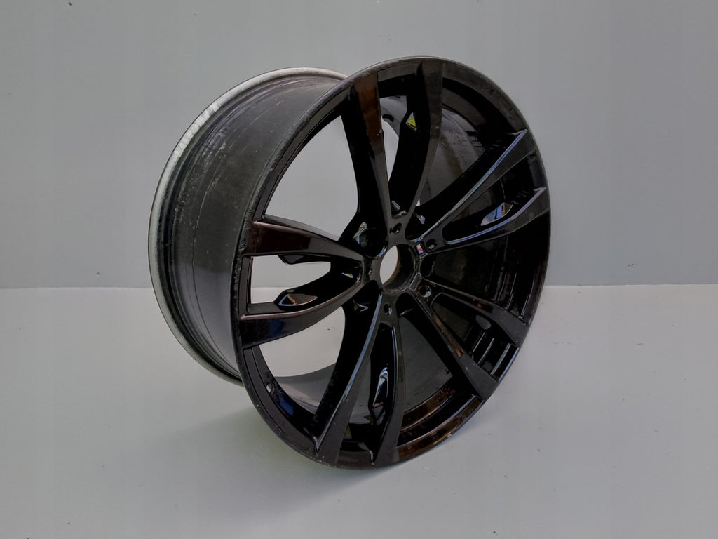 1x Alufelge 20 Zoll 10.0" 5x120 Glanz 7846790 7846791 BMW X5 E70 X6 E71 FEL6098741836kr
