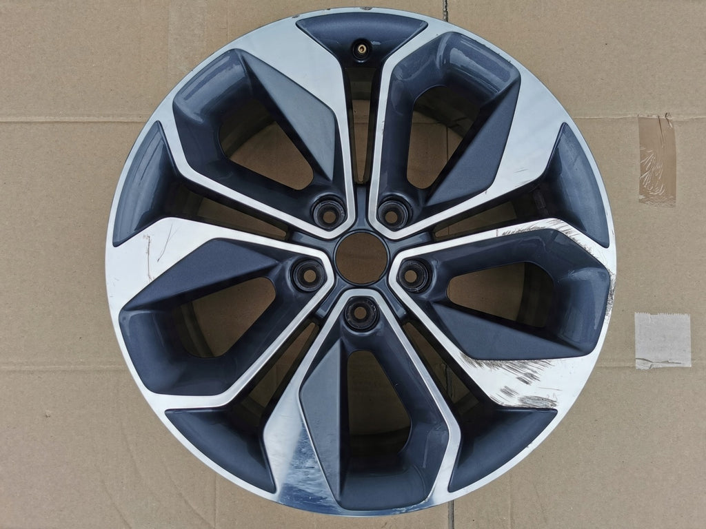 1x Alufelge 18 Zoll 7.5" 5x114.3 46ET Glanz Graphit 403006336R Mg Gt Megane Iv