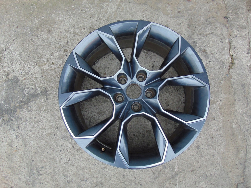 1x Alufelge 19 Zoll 7.5" 5x112 51ET Glanz 5E0601025AH Skoda Octavia Iii