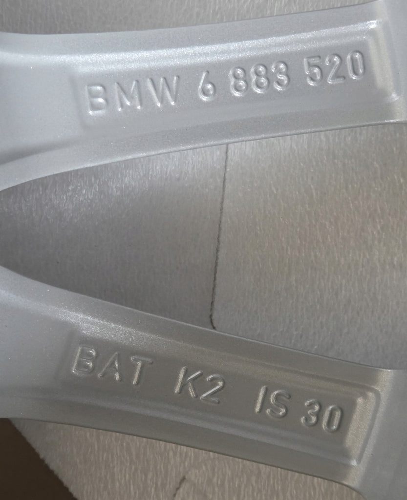 1x Alufelge 17 Zoll 7.5" 5x112 30ET Silber 6883520 BMW 3 G21 G20 Rim Wheel FEL6027440267dw