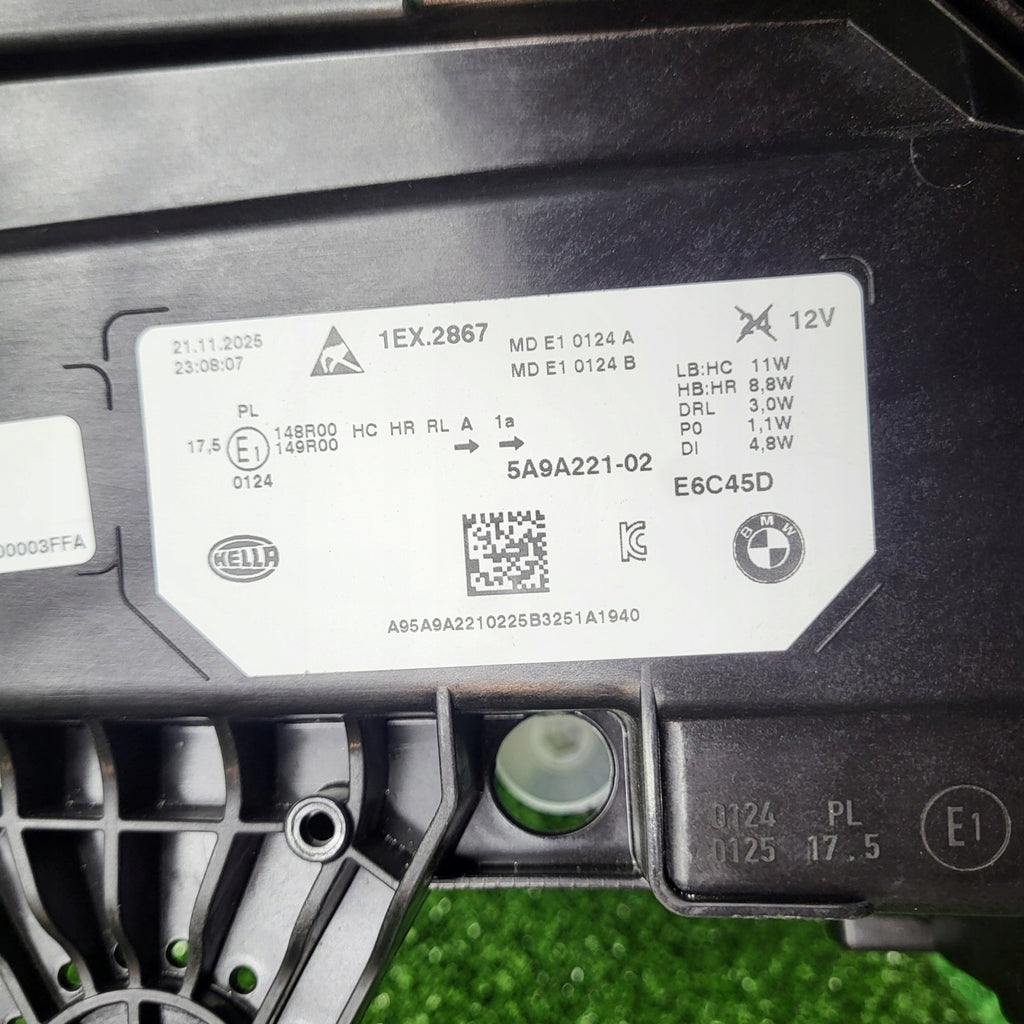 Frontscheinwerfer BMW X1 5A9A221-02 Full LED Links Scheinwerfer Headlight SCH6436020241yg