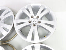 Load image into Gallery viewer, 4x Alufelge 17 Zoll 7.5" 5x112 47ET Glanz Silber A2044010402 Mercedes-Benz FEL4756438158ch