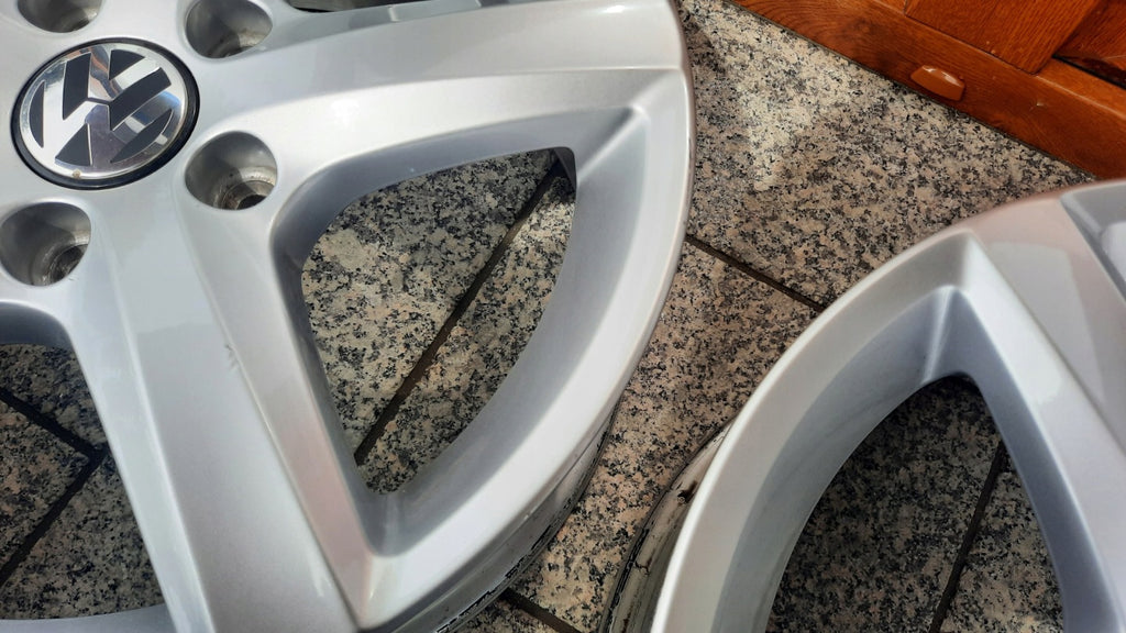 4x Alufelge 16 Zoll 6.5" 5x112 42ET 3AA071496A VW Passat Sharan Touran Golf I FEL3767233229ix