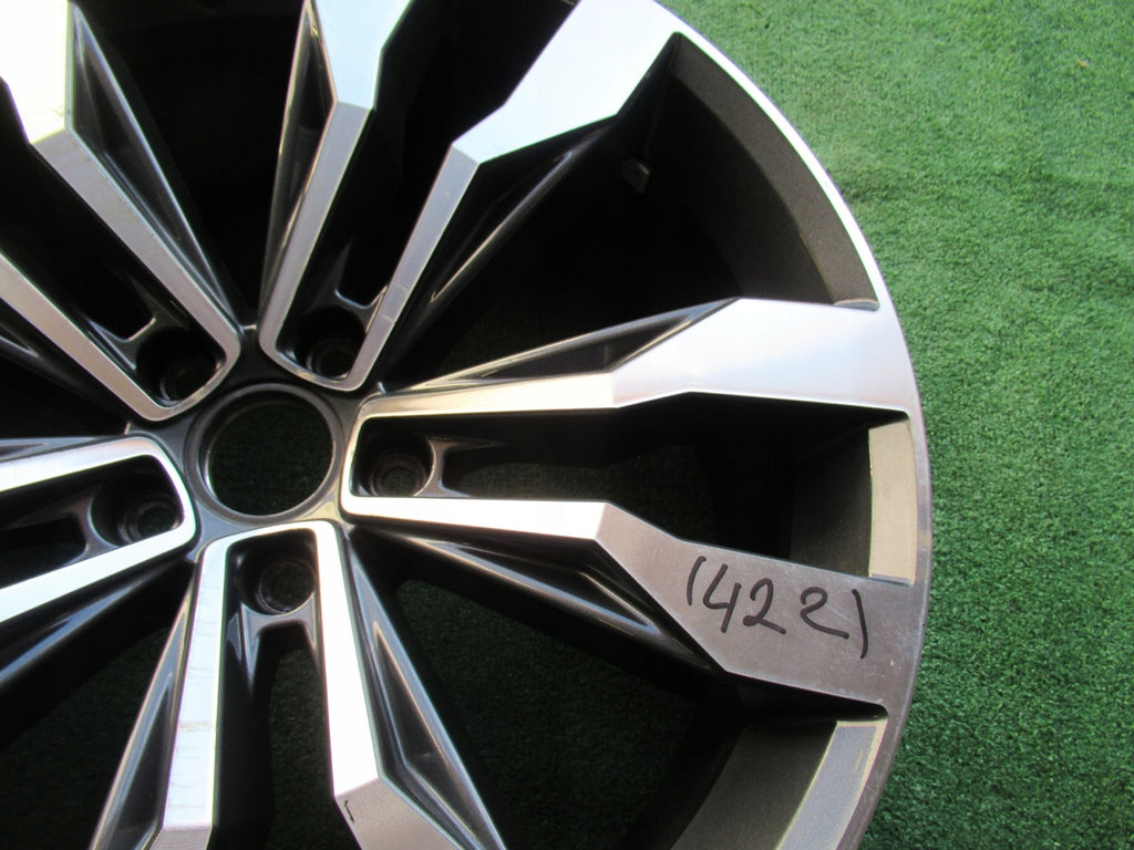 1x Alufelge 20 Zoll 8.5" 5x112 38ET Glanz Grau 5NN601025E Mg Tiguan Rim Wheel FEL9429418642sw