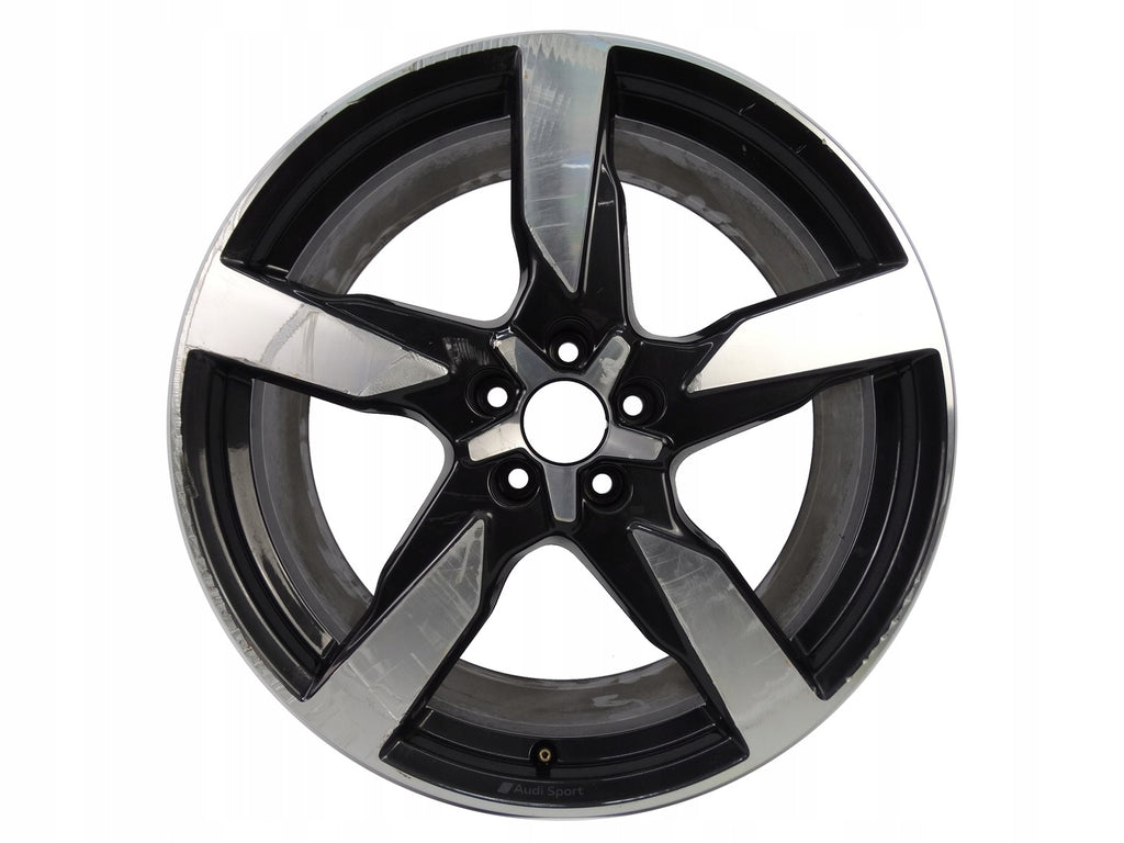 1x Alufelge 20 Zoll 8.5" 5x112 43ET Glanz Schwarz 4K0601025AD Audi A6 C8