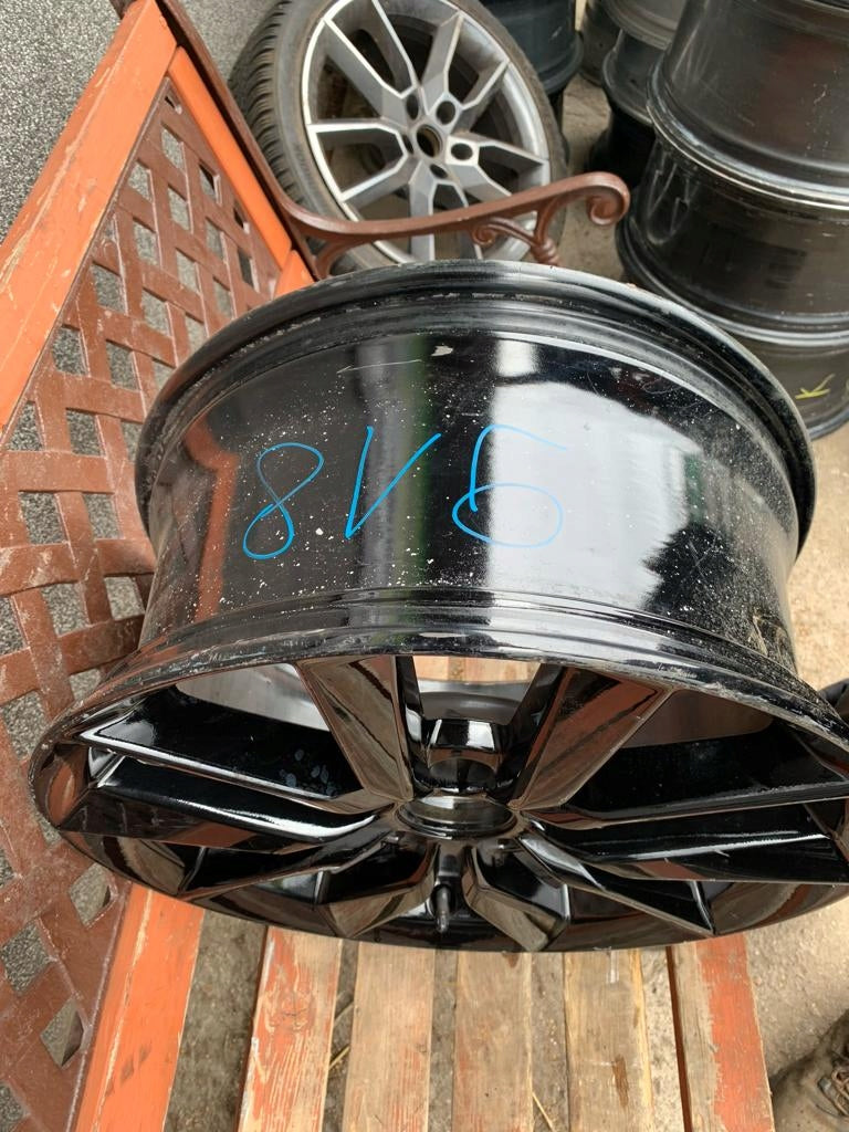 1x Alufelge 17 Zoll 8.0" 5x114.3 50ET TGG17080A Honda Civic X Rim Wheel