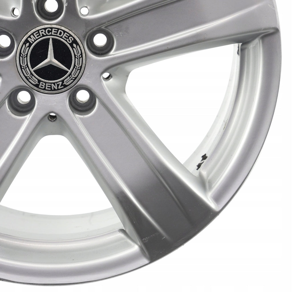 1x Alufelge 18 Zoll 8.5" 5x112 40ET Silber A2214015102 Mercedes-Benz W221 C216 FEL8892100071lf
