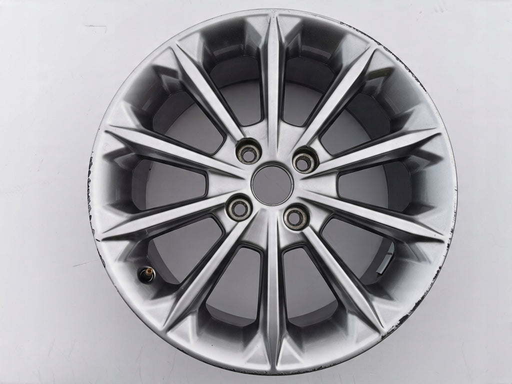 1x Alufelge 17 Zoll 7.0" 4x108 47,5ET Glanz Silber H1BC-1007-D1A Ford Fiesta