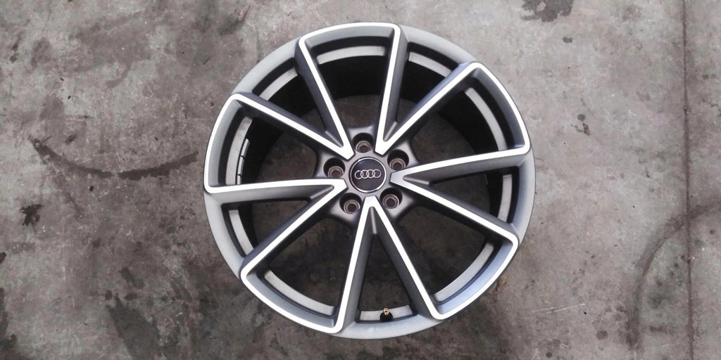 1x Alufelge 19 Zoll 8.5" 5x112 40ET Matt 8W0601025 Audi A4 Rim Wheel FEL2587517847po
