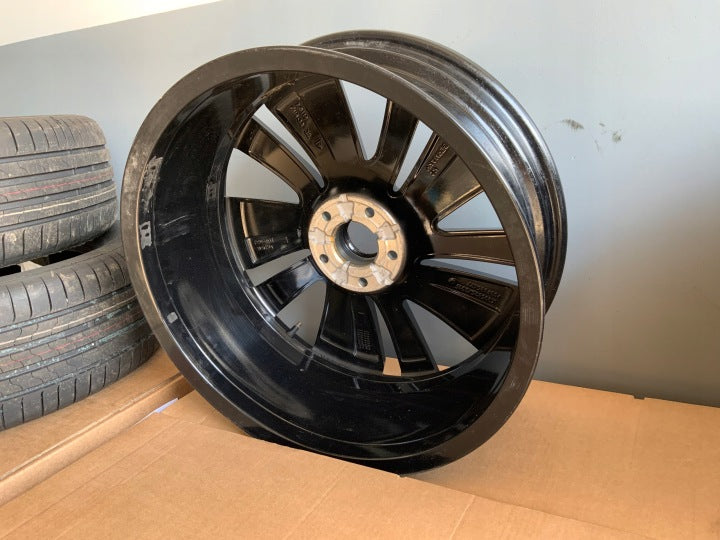 1x Alufelge 19 Zoll 7.0" 5x108 38ET Glanz Graphit 9809685477 Mg I Rim Wheel FEL2599587082pd