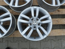 Load image into Gallery viewer, 4x Alufelge 16 Zoll 6.5" 5x112 33ET Glanz Silber 5N0601025R VW Tiguan Rim Wheel FEL8002013982qf