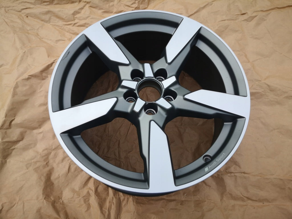 1x Alufelge 17 Zoll 7.5" 5x100 46ET Grau 82A601025P Audi A1 Rim Wheel FEL1678442627ql