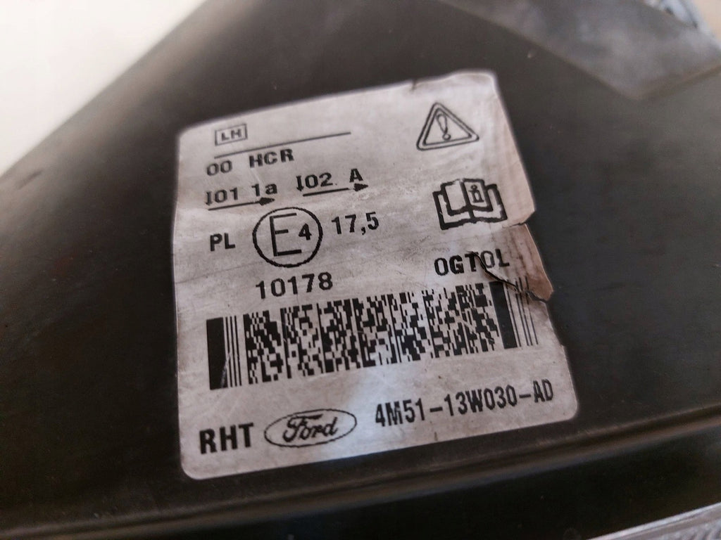 Frontscheinwerfer Ford Focus 4M5113W029-AD 4M51-13W030-AD Ein Satz Headlight SCH3499449199vr