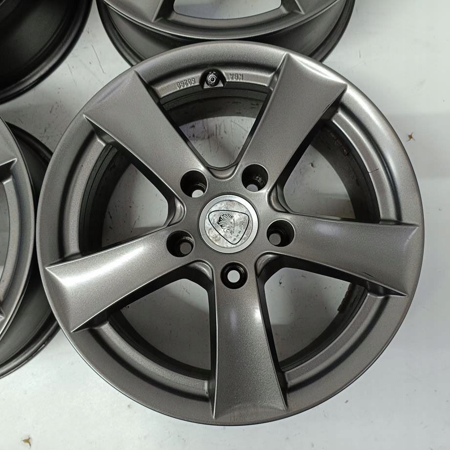 4x Alufelge 16 Zoll 7.0" 5x120 35ET Glanz Grau BMW E91 E90 Rim Wheel FEL3128787265zw