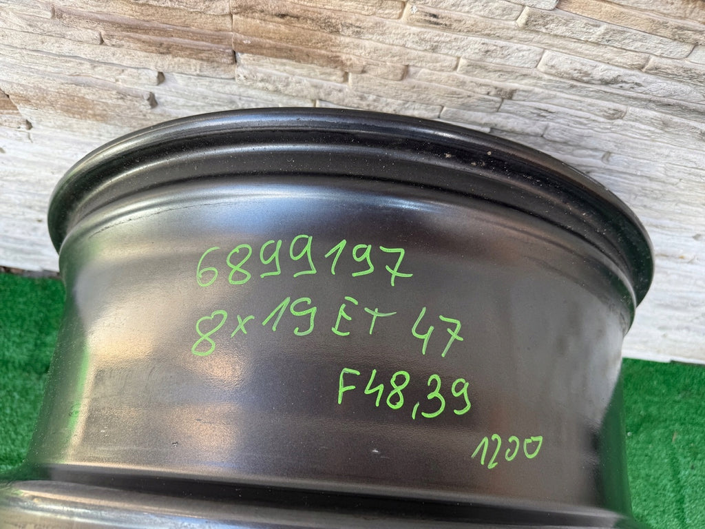 1x Alufelge 19 Zoll 8.0" 5x112 6899197 BMW F39 X1 F48 Rim Wheel FEL3488764427gw