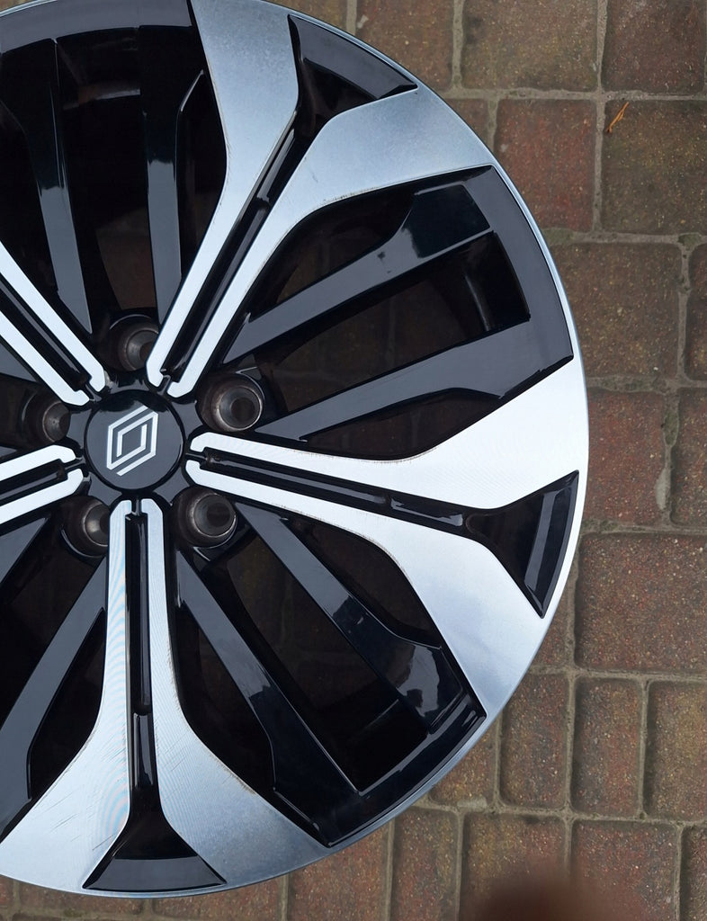 1x Alufelge 18 Zoll 7.5" 5x114.3 45ET Glanz Schwarz 403007567R Renault Arkana FEL3319018916ms