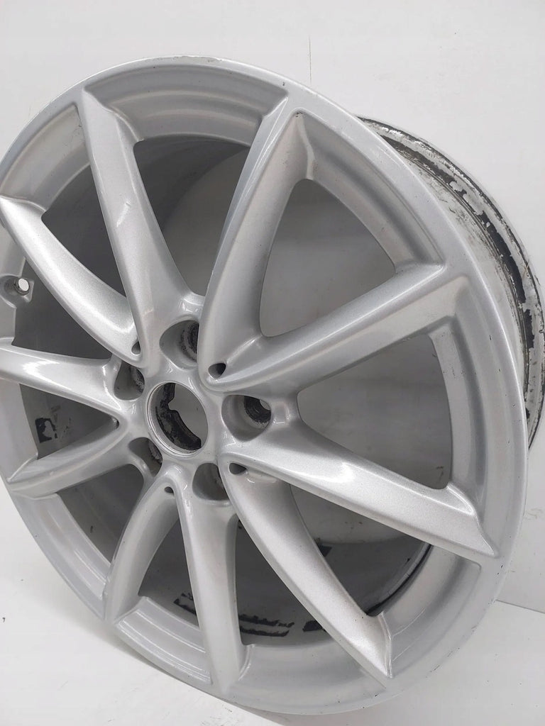 1x Alufelge 17 Zoll 7.5" 5x120 52ET Glanz Silber 6856061 BMW F39 X1 F48