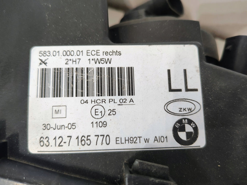 Frontscheinwerfer BMW E46 7165770 Rechts Scheinwerfer Headlight SCH4141355855qd
