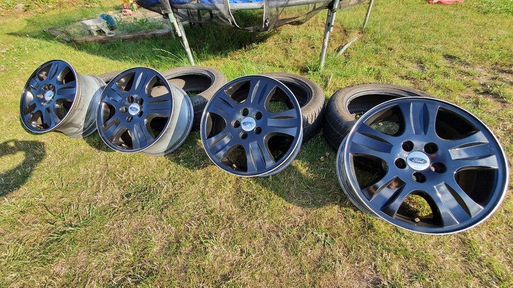 4x Alufelge 16 Zoll 6.5" 5x108 52 5ET Ford Mondeo I Transit Connect Focus C-Max FEL6564591715zo