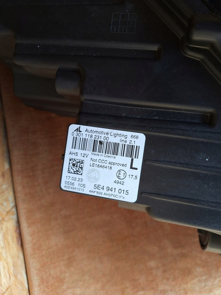 Frontscheinwerfer Skoda Octavia I 5E4941015 LED Links Scheinwerfer Headlight SCH9520850062jl