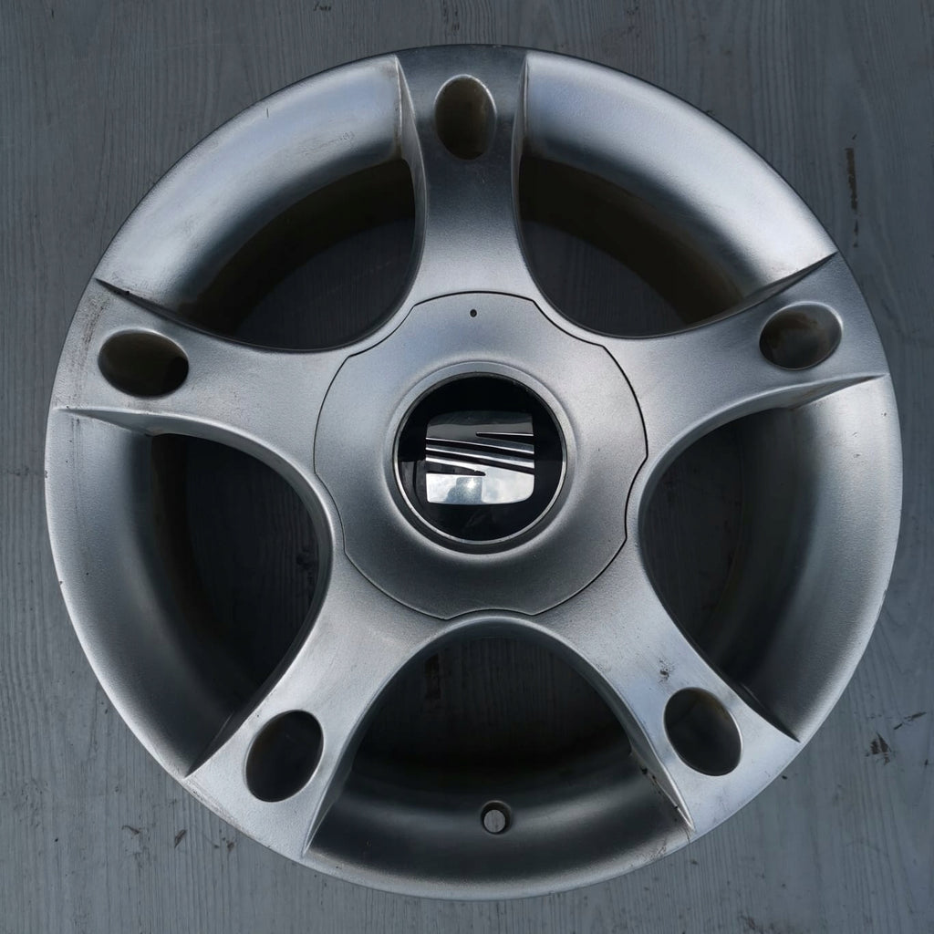 1x Alufelge 16 Zoll 7.0" 5x100 42ET Glanz Silber 1M0601025 Audi Toledo Rim Wheel FEL9578932314bw