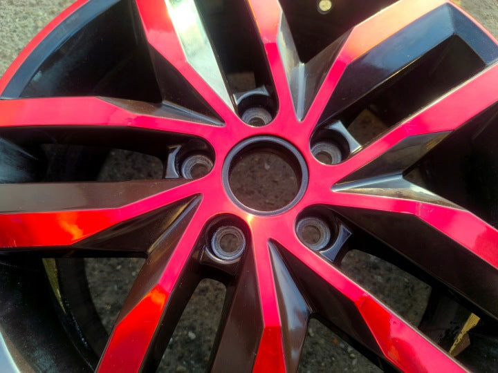 1x Alufelge 17 Zoll 6.0" 4x100 50ET Glanz 2K5601025K VW Caddy III Alltrack FEL5359472770kb