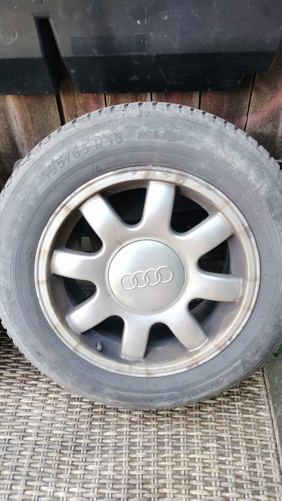 4x Alufelge 15 Zoll 7.0" 5x112 Audi A4 Rim Wheel