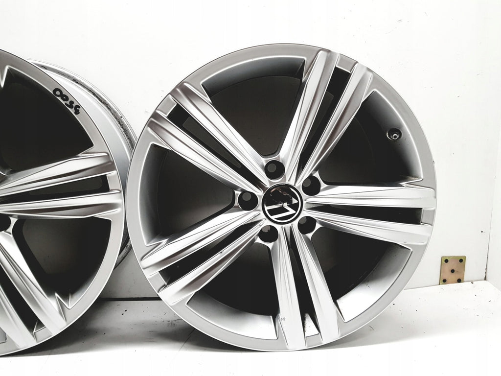 4x Alufelge 18 Zoll 7.0" 5x112 43ET Glanz Silber 5NA601025M VW Tiguan Rim Wheel FEL9206186471tm
