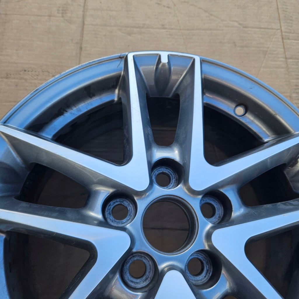 1x Alufelge 16 Zoll 6.5" 5x114.3 45ET Glanz Graphit 42611-YY500 Mg Auris Verso FEL9773242030ru