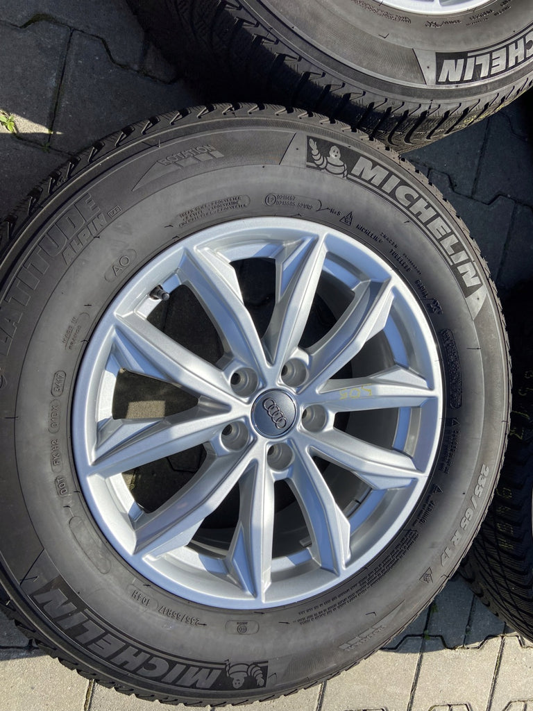 4x Alufelge 17 Zoll 7.0" 5x112 34ET Glanz Silber 80A601025J Audi Rim Wheel FEL5511848470ri