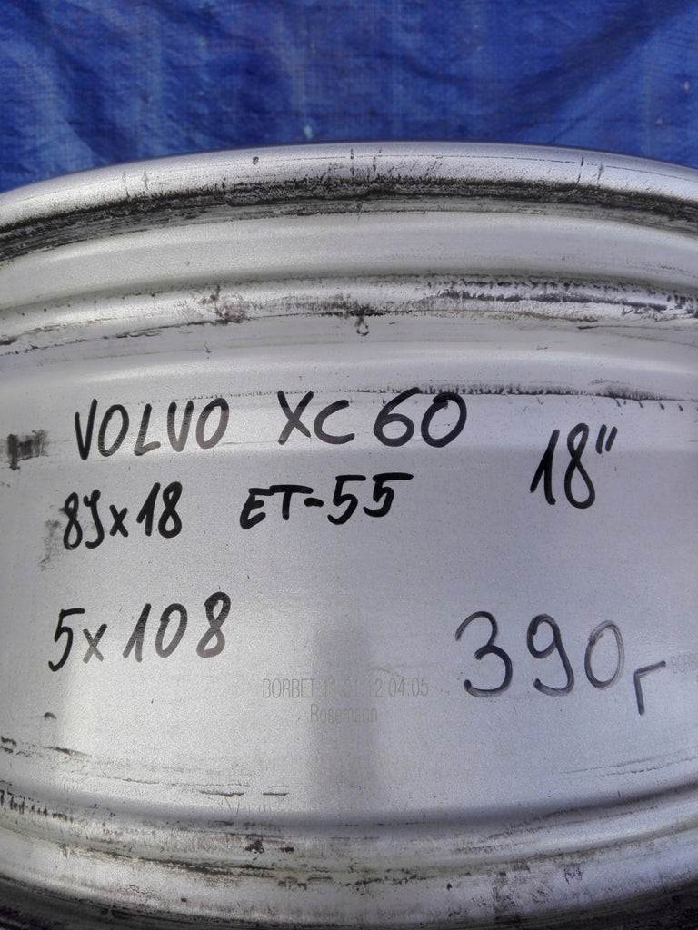 1x Alufelge 18 Zoll 8.0" 5x108 55ET Volvo Xc60 Rim Wheel FEL1387047638mq