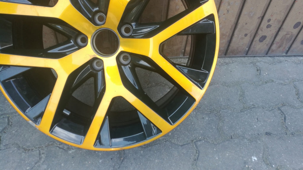 1x Alufelge 18 Zoll 8.0" 5x112 44ET Glanz Schwarz 5C0601025BL VW Passat Beetle FEL4259261662kv