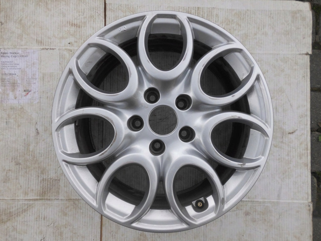 1x Alufelge 16 Zoll 7.0" 5x98 41ET Silber Alfa Romeo Giulietta Rim Wheel FEL9569905990ln