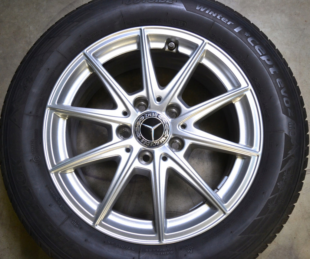 4x Alufelge 16 Zoll 6.5" 5x112 44ET A1774011100 Mercedes-Benz Rim Wheel FEL2202283130wj