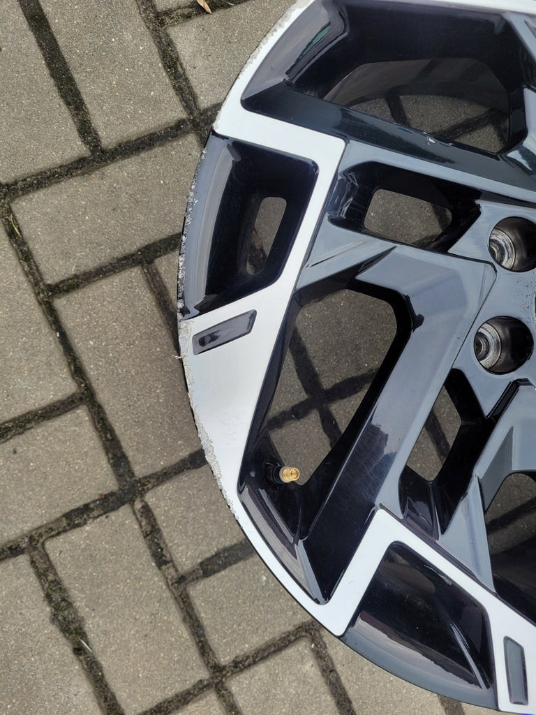 1x Alufelge 19 Zoll 7.5" 5x114.3 51ET Glanz Schwarz 52910-R2320 Kia Sportage V FEL2317746435cv