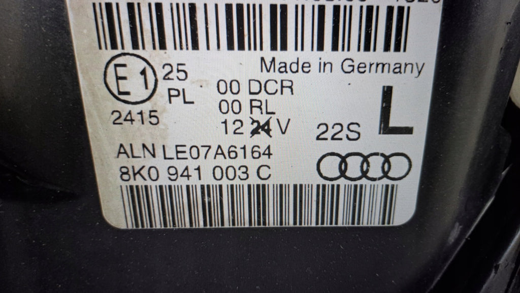 Frontscheinwerfer Audi A4 B9 8K0941003C 8K0941029AJ Xenon Links Headlight SCH9656352395qf