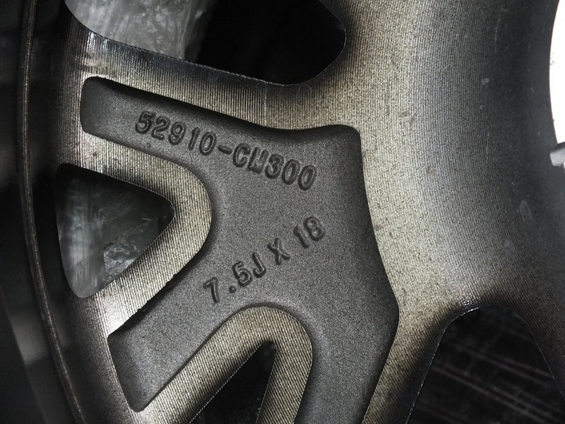 1x Alufelge 18 Zoll 7.5" 5x114.3 50ET Glanz Graphit 52910-CM300 Hyundai Mg