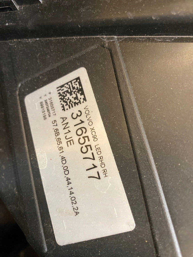 Frontscheinwerfer Volvo Xc90 31655717 LED Rechts Scheinwerfer Headlight SCH7020065513sw