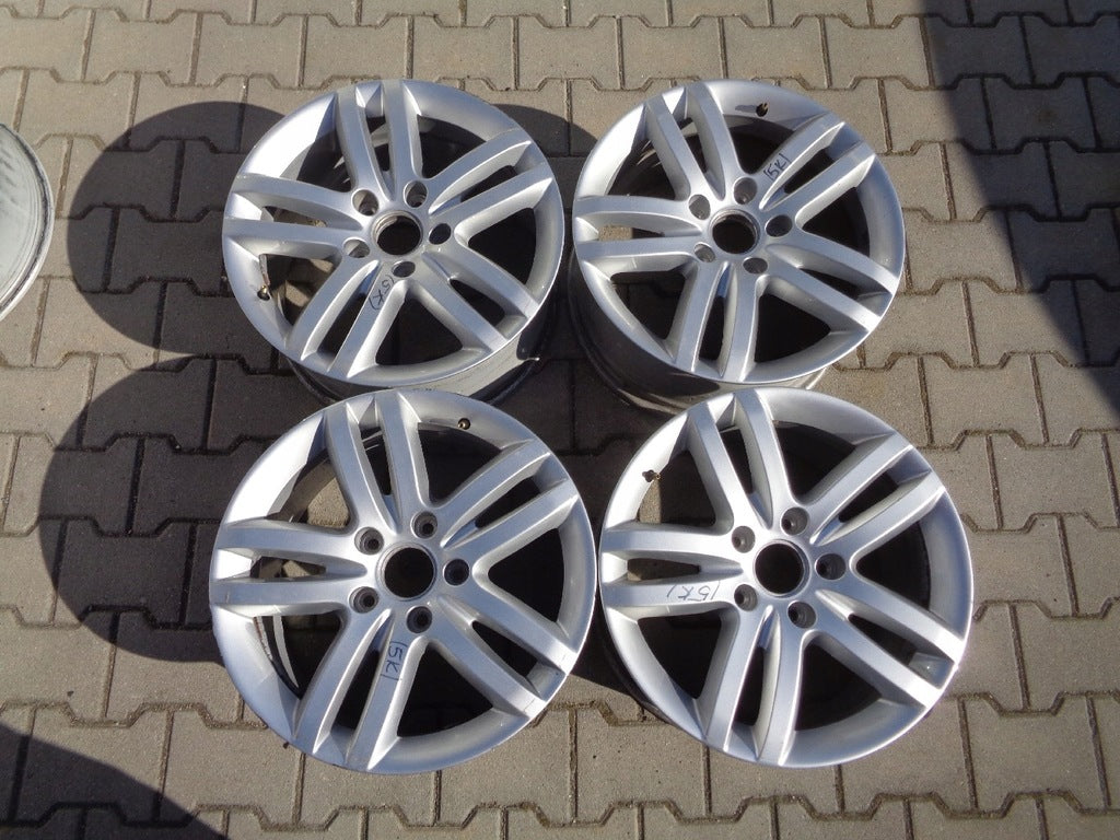 4x Alufelge 18 Zoll 8.5" 5x130 58ET Silber 4L0601025B Audi Q7 Touareg Rim Wheel FEL7908509908bc